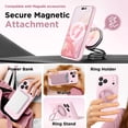 thumbnail image 4 of Funda magnética GolbinBox para iPhone 17 Pro, rosa, 4 of 9