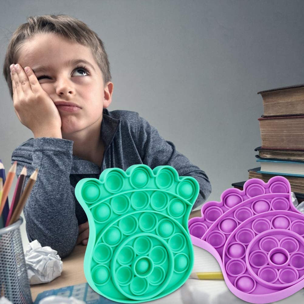 Push Snapperz Bubble Kids Toy It Special Needs Silent Sensory Fidget  Classroom 