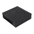 thumbnail image 4 of Estuche para computadora de escritorio, buena disipación de calor, exquisito estuche compacto negro para mini HTPC para computadora de video para el hogar, 4 of 12