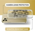 thumbnail image 6 of Case Yard iPhone-12/12-Pro Case Clear Soft & Flexible TPU Ultra Low Profile Slim Fit Thin Shockproof Transparent Bumper Protective Cover Drop Protective Cell Phone Cases (Flower Mandala), 6 of 8