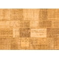 thumbnail image 1 of Ahgly Company Indoor Rectangle Patchwork Orange Transitional Area Rugs, 5' x 8', 1 of 1
