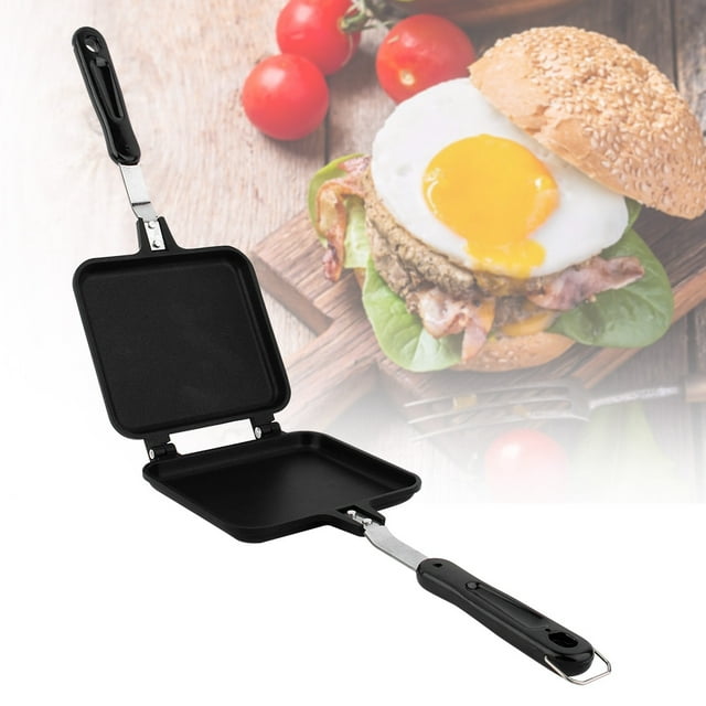 Samfox Baking Tool, Dual-Sided Non-Stick Frying Pan Waffle Maker for Home Kitchen Use