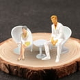 thumbnail image 1 of Modèle de Chaise de Table 5 Pièces Simulé pour la Construction de Projets Architecturaux 1:64, 1 of 8