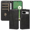 thumbnail image 1 of Phone Case for Google Pixel 7 5G Magnetic PU Leather Card Slots Durable Wallet Cover, 1 of 5