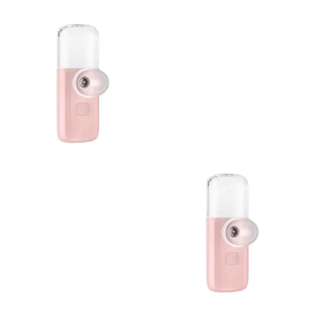 Mini USB Humidificador Inteprter Rosa 2Conjunto