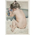 thumbnail image 3 of Marguerite Delorme 14x18 Black Modern Framed Museum Art Print Titled - The Doll (1899), 3 of 5