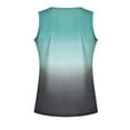 thumbnail image 5 of Camisola con estampado informal de verano sin mangas con cuello redondo y teñido anudado para mujer Pompotops lopia989407, 5 of 5