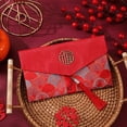 thumbnail image 5 of Bolsa de tela roja para inauguración de la casa, registro de entrada, descuento especial, regalo para amigos, exquisito buen significado, 5 of 5