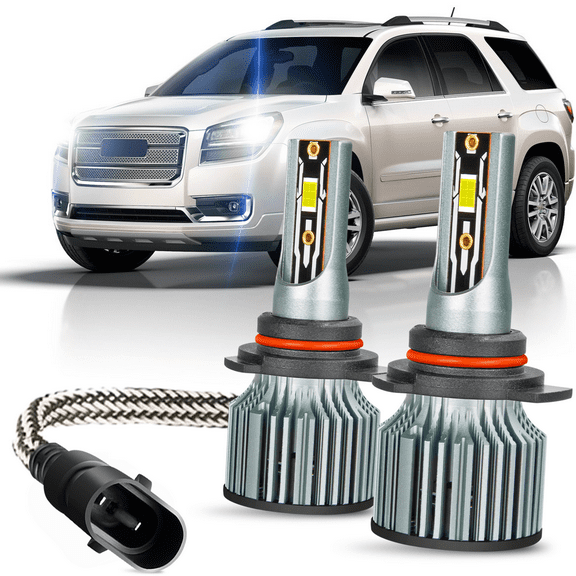For 2013-2019 GMC Acadia 2014 2015 2016 2017 2018 LED Headlight Bulbs Ultra White