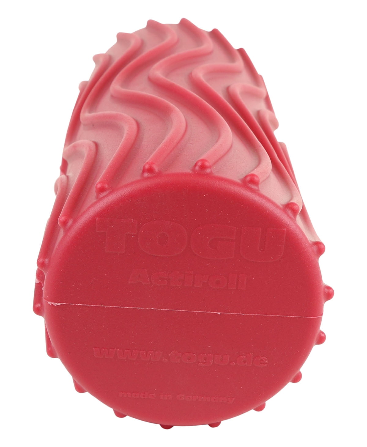 Togu Actiroll Wave Roller, short, 12" x 5", red