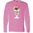 thumbnail image 3 of Inktastic Ice Cream Sundae Long Sleeve T-Shirt, 3 of 5