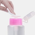 thumbnail image 6 of opvise 150ml Anti-Leak Nail Press Bottle Excellent Sealing PE Nail Polish Remover Alcohol Liquid Empty Container for Manicure, 6 of 8