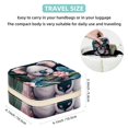 thumbnail image 5 of Koala Travel Portable Square Bracelet Holder Organizer Box with Necklace Holder - Jewelry Organizer for Girls and Women, 5 of 6