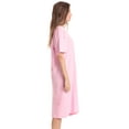 thumbnail image 2 of Just Love Short Sleeve Nightgown / Night Shirts Sleep Dress for Women (Solid Pink, 2X Plus), 2 of 3