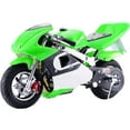 thumbnail image 4 of MotoTec GBmoto Gas Pocket Bike 40cc 4-Stroke Mini Motorcycle Green, 4 of 6