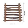 thumbnail image 2 of KAKOWELY 5Pcs Retro Natural Small Wooden Sticks Micro Landscape Decor Prop Light Brown,3.94"X3.94"X0.59", 2 of 4