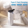 thumbnail image 3 of Upgraded Larger Capacity Automatic Soap Dispenser Touchless, 17.6oz Liquid Hand Dispenser, Rechargeable 2000mAh, 8 Adjustable Levels, 2-in-1 Wall Mount & Countertop for Kitchen Bathroom, 3 of 3