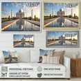 thumbnail image 4 of Designart "Taj Mahal Islam wall art I" Islamic Floater Framed Canvas Print, 4 of 7