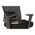 thumbnail image 4 of BBF Custom Comfort - Chair - visitor - ergonomic - armrests - nylon mesh - black, 4 of 5