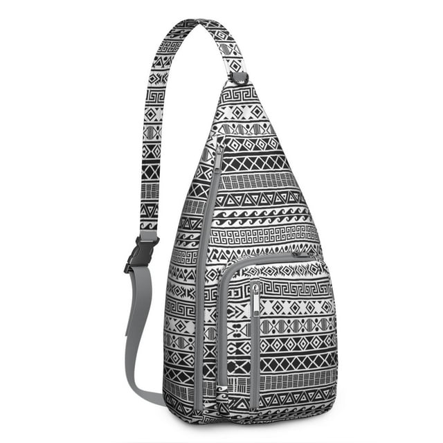 Sac à Dos Bohème Coloré – Sac à Bandoulière à la Mode pour la Randonnée, Sac Multifonctionnel avec Motifs Tribaux