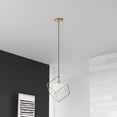thumbnail image 3 of Dainolite Metal Modern 1 Light Thomson Gold Pendant, 3 of 13