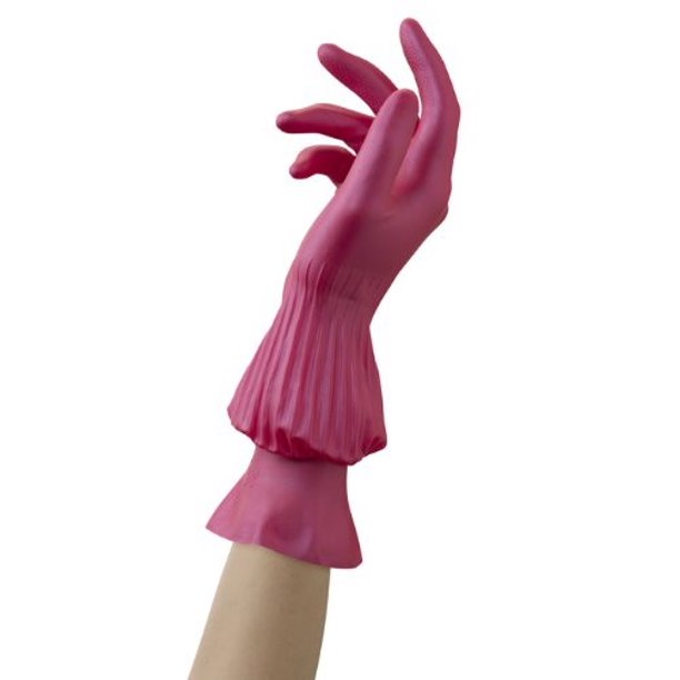 Mr. Clean Wonder Cuff Reusable Gloves, Latex, Small