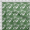 thumbnail image 3 of oneOone Tissu Polyester Lycra Vert Feuilles Projets de Couture Tissu Imprimé au Mètre 56 Pouces de Large, 3 of 4