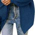 thumbnail image 4 of Sweaters for Women Suitable Fall and Winter Comfortable and resistant to pilling Blue S Womens Sweaters, 4 of 5