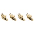 thumbnail image 1 of 4 Piezas Manijas de Puerta Antiguas Con Manija de Animal Cabeza de Caballo Aleación de Zinc Perilla de Manija de Gabinete Con Tornillos (Dorado), 1 of 5