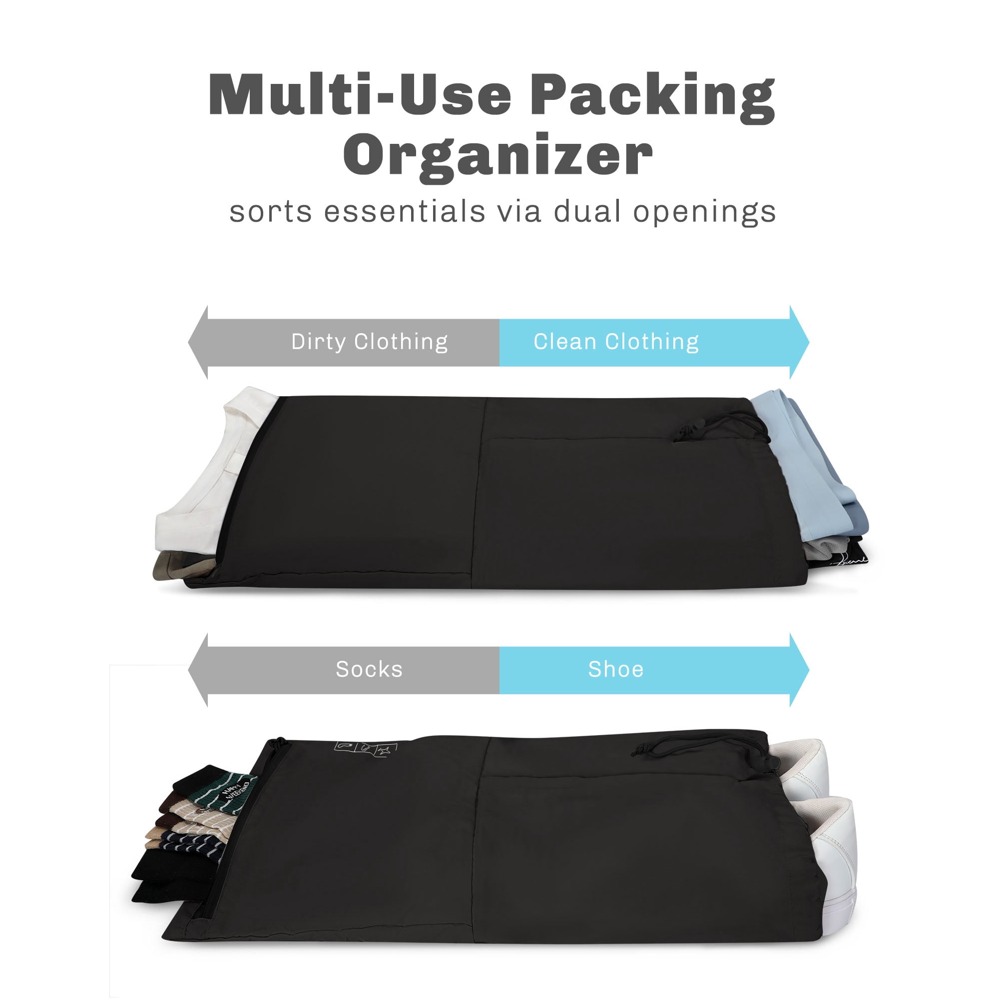 Compression Packing Cubes Set – Hynes Eagle – Black