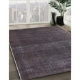 thumbnail image 2 of Ahgly Company Indoor Rectangle Mid-Century Modern Black Eel Black Oriental Area Rugs, 7' x 9', 2 of 6