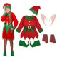 thumbnail image 1 of Disfraz de Papá Noel de Navidad para niñas, tutú de Cosplay para niños, vestidos rojos, ropa con sombrero, regalo de fiesta de Carnaval, 1 of 4