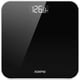 thumbnail image 1 of Báscula digital RENPHO para baño con pantalla LED retroiluminada, alta precisión, mide hasta 180 kg (400 lb), incluye pilas, color negro, modelo 1S, 1 of 5