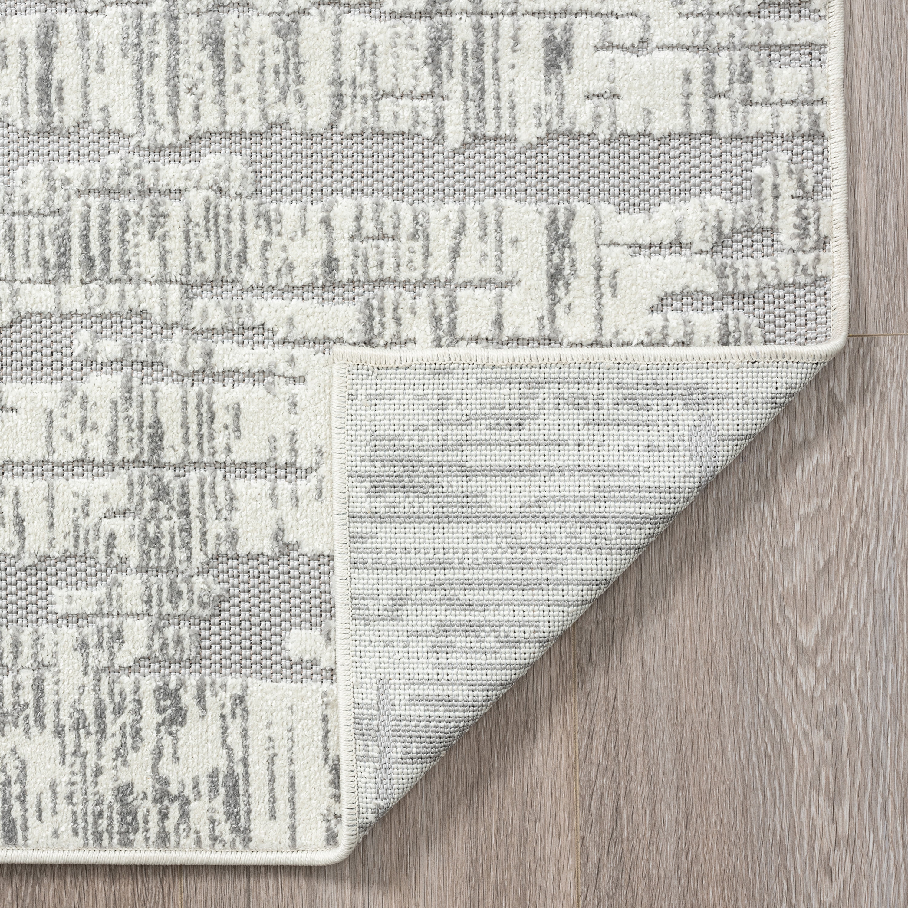 5x8 Water Resistant, Indoor Outdoor Rugs for Patios, Front Door Entry, Entryway, Deck, Porch, Balcony | Outside Area Rug for Patio | Gray, Stripe | Size: 5'3'' x 7'3''