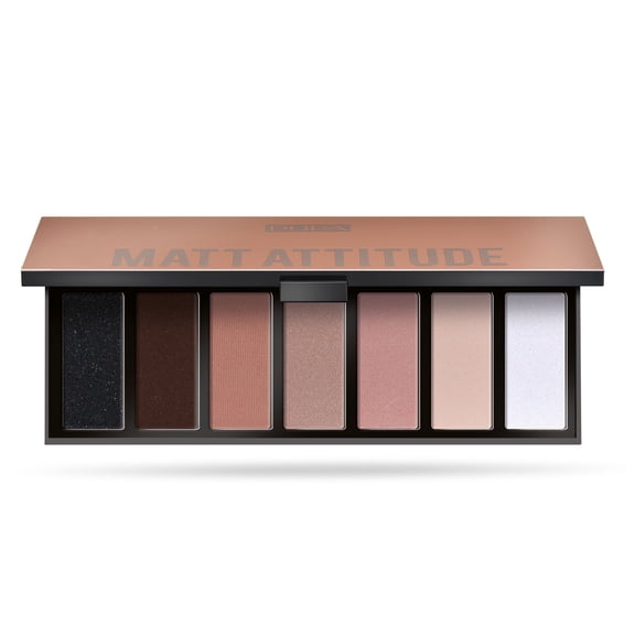 PUPA Milano Make Up Stories Eyeshadow Palette, 003 Matt Attitude, 0.469 oz