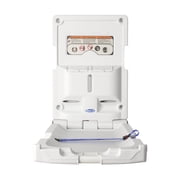 SafetyCraft Vertical Baby Changing Station, Wall-Mount, 100-EV-SC, Gray