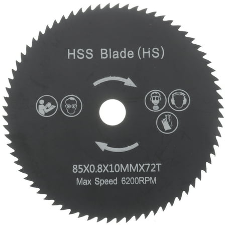 

Mini HSS Circular 85MM Crosscut for Rotary Tools