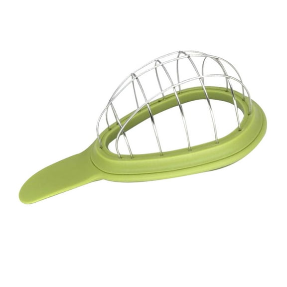 Minkissy Avocado Tool Set Avocado Slicer Green Ergonomic Design Kitchen Gadget 1Set