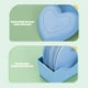 thumbnail image 5 of Platos en forma de corazón, aptos para lavavajillas, aptos para microondas, de plástico, reutilizables, ligeros, para la cocina o camping, azul, 5 of 6