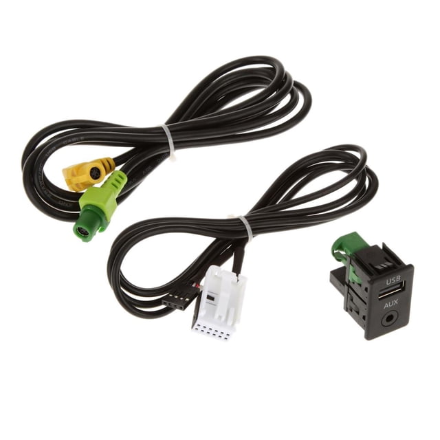 Adaptador Aux. Del Cable Del Arnés Del Zócalo Del Interruptor Del USB Para 3 5 E90 E91 E92 Cola Interruptor USB auxiliar
