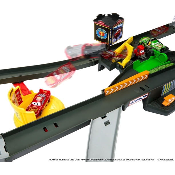 Disney and Pixar Cars Piston Cup Action Speedway Playset, 1:55
