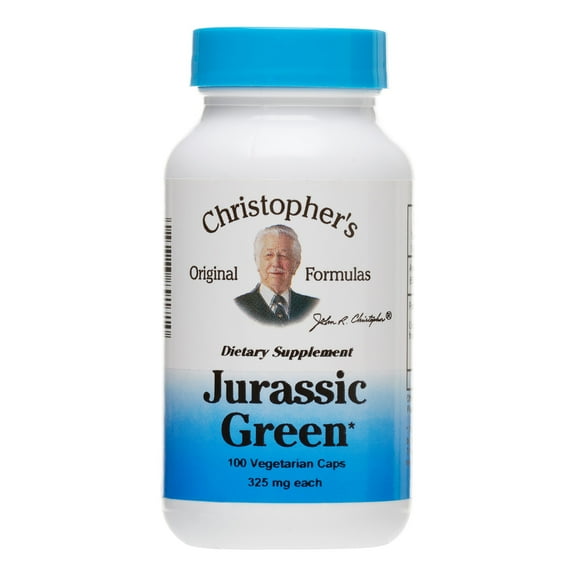 Christopher's Original Formulas Jurassic Green Caplets, 100 Ct