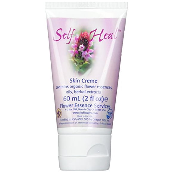 Flower Essence Services Self-Heal Cream, 2 Ounce