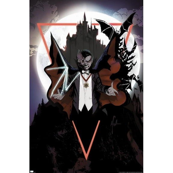 Dracula - Illustration Wall Poster, 22.375" x 34"