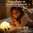 thumbnail image 3 of Luz Nocturna de Nube, Luz Nocturna Táctil de Silicona para Niños, Atenuación de 3 Niveles, Temporizr, Luz de Noche Recargable con USB, para Dormitorio, Habitación Infantil, Regalo, 3 of 3