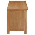 thumbnail image 5 of vidaXL TV Stand 43.3"x13.8"x17.3" Solid Oak Wood, 5 of 8