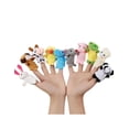 thumbnail image 1 of Títeres de Dedo MUYTU Set de 10 Piezas Animales de Peluche, 1 of 6