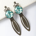 thumbnail image 3 of Daisy Vintage Copper Crown-Shaped Bookmarks: Stainless Steel Reading Accessories and Book Markers, 3 of 5