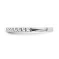 thumbnail image 2 of ARAIYA FINE JEWELRY Sterling Silver Diamond Band Ring (1/3 cttw, I-J Color, I2 Clarity), Size 8, 2 of 5