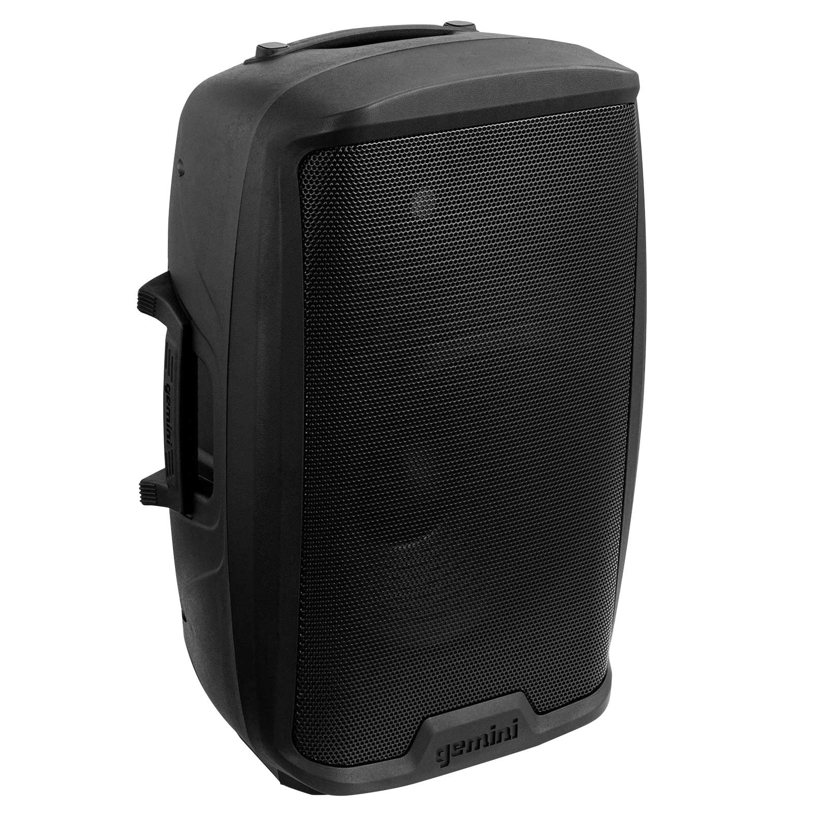 (2) Gemini AS-1500BLU Active Speakers with 15" Woofers & USB/SD/Bluetooth MP3 Players Plus Package